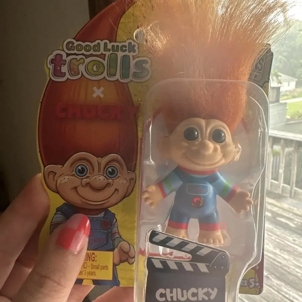Good Luck Trolls Chucky Child's Play Good Guys Movie Icons NEW Doll Five 5 Below